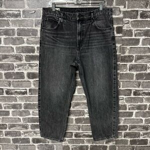 Gap BARREL JEAN HIGH RISE gray jeans